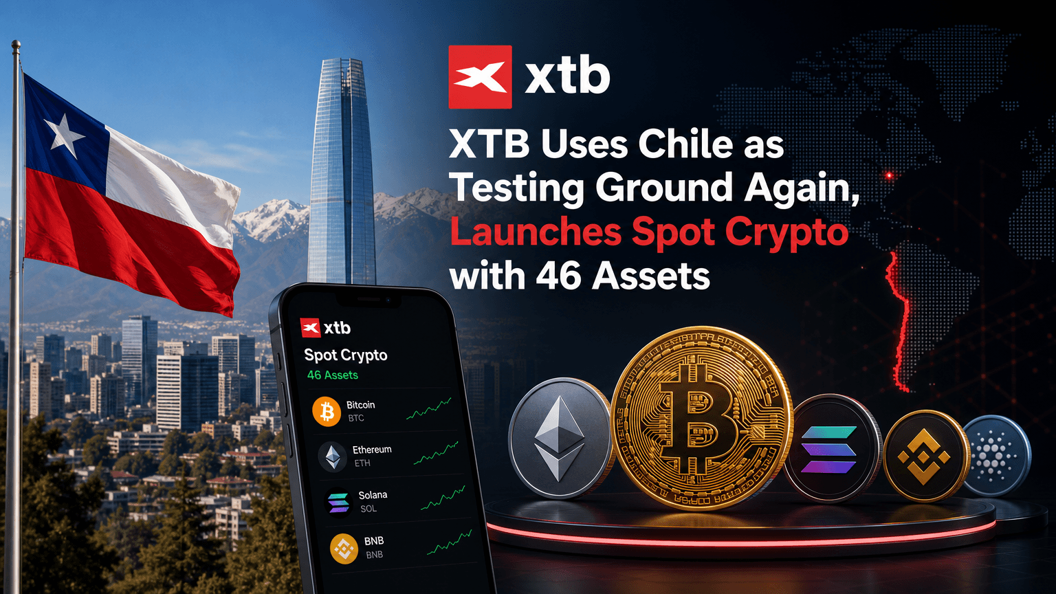 xtb-uses-chile-as-testing-ground-again-launches-spot-crypto-with-46-assets